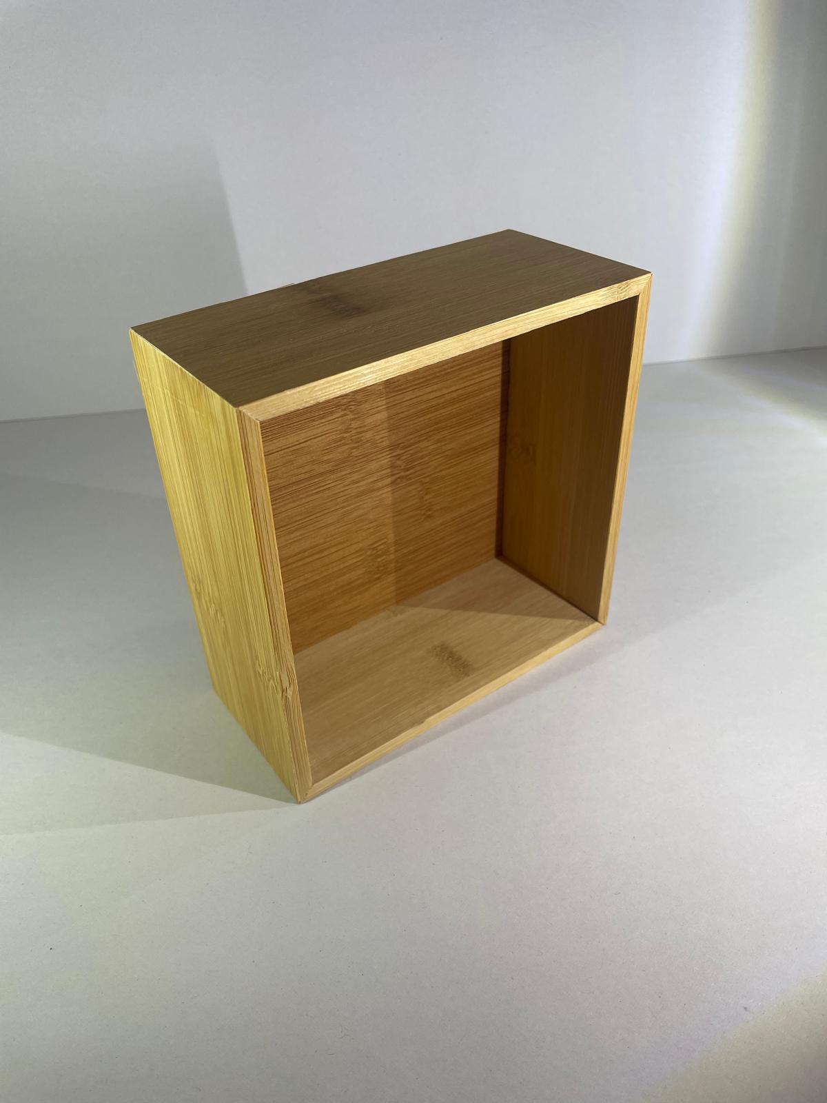Cutie din Bambus 15x15x7cm