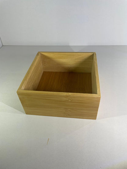 Cutie din Bambus 15x15x7cm