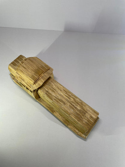 Locomotivă LDH handmade din bețe de chibrite