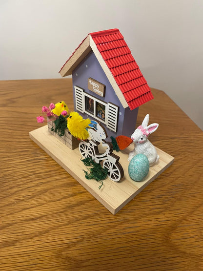 Decoratiune din Lemn de Paste Casa