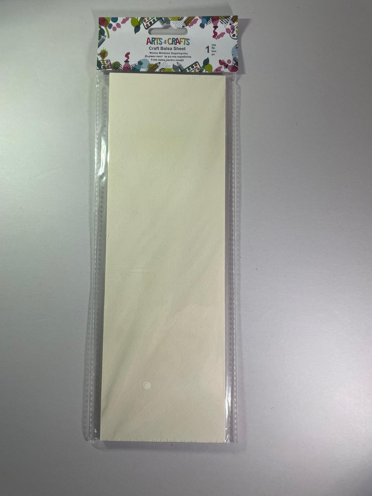Lemn de Balsa 30.4x10x0.4cm